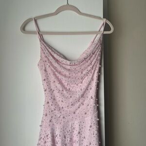 Windsor Light Pink Beaded Dress